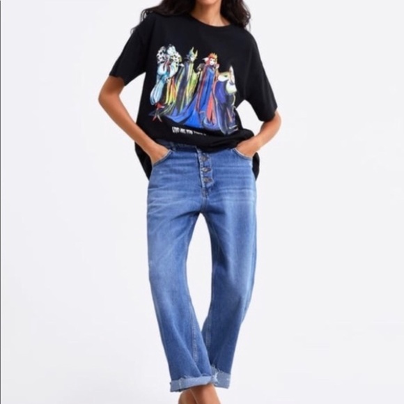 SOLD ZARA Disney Villains Tee Shirt - Picture 3 of 15